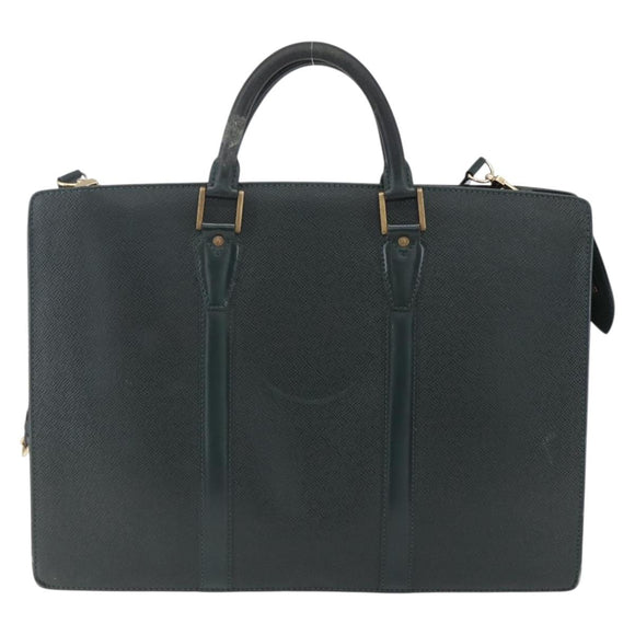 LOUIS VUITTON Taiga Porte Documents Rozan Bag Epicea M30054 LV Auth ka008