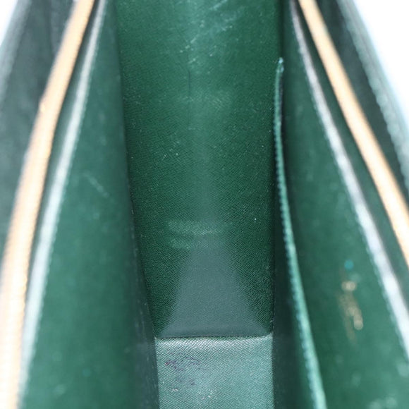 LOUIS VUITTON Taiga Porte Documents Rozan Bag Epicea M30054 LV Auth ka008