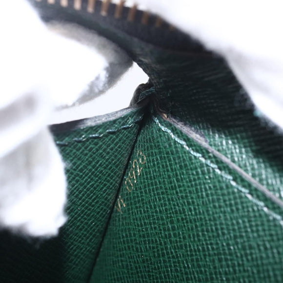 LOUIS VUITTON Taiga Porte Documents Rozan Bag Epicea M30054 LV Auth ka008