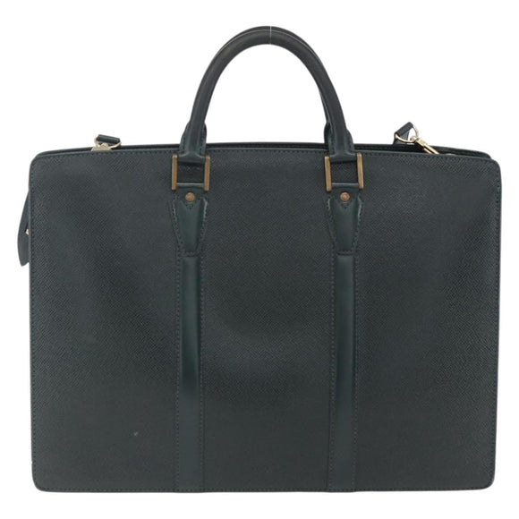 LOUIS VUITTON Taiga Porte Documents Rozan Bag Epicea M30054 LV Auth ka008