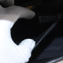 GIVENCHY Hand Bag Leather Black Gold Auth ka009-20