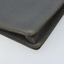 LOUIS VUITTON Taiga Selenga Clutch Bag Ardoise M30782 LV Auth ka010-16