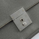 LOUIS VUITTON Taiga Selenga Clutch Bag Ardoise M30782 LV Auth ka010-18