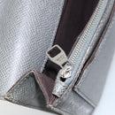 LOUIS VUITTON Taiga Selenga Clutch Bag Ardoise M30782 LV Auth ka010-22