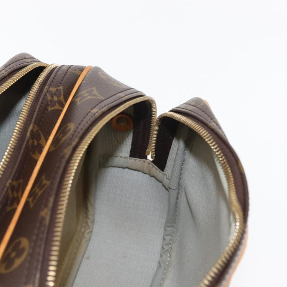 LOUIS VUITTON Monogram Reporter PM Shoulder Bag M45254 LV Auth ka011