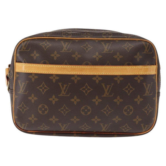 LOUIS VUITTON Monogram Reporter PM Shoulder Bag M45254 LV Auth ka011A
