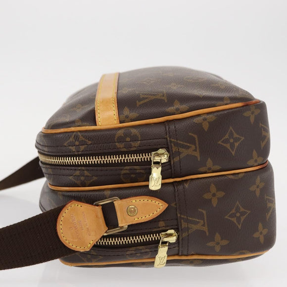 LOUIS VUITTON Monogram Reporter PM Shoulder Bag M45254 LV Auth ka011