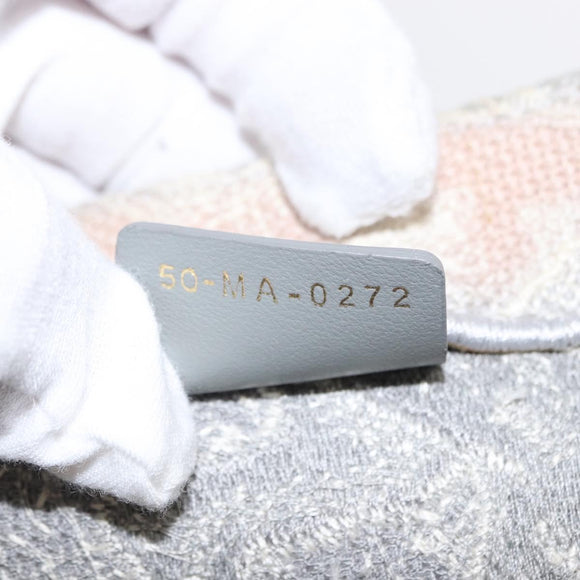 Christian Dior Toile De Jouy Book Tote Hand Bag Canvas Gray Auth ka013V