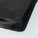 LOUIS VUITTON Epi Monceau 28 Hand Bag Black M52122 LV Auth ka020-16