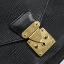 LOUIS VUITTON Epi Monceau 28 Hand Bag Black M52122 LV Auth ka020-19