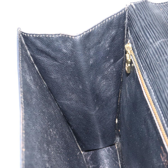 LOUIS VUITTON Epi Monceau 28 Hand Bag Black M52122 LV Auth ka020