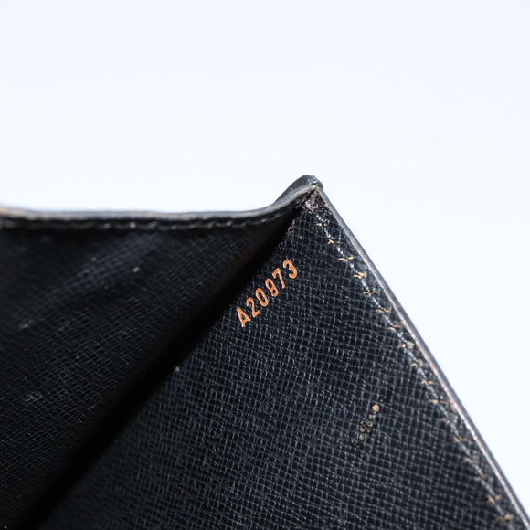 LOUIS VUITTON Epi Monceau 28 Hand Bag Black M52122 LV Auth ka020