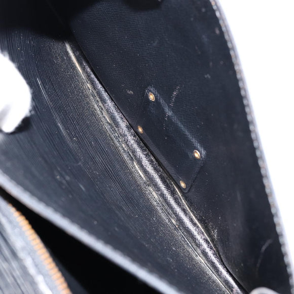 LOUIS VUITTON Epi Monceau 28 Hand Bag Black M52122 LV Auth ka020