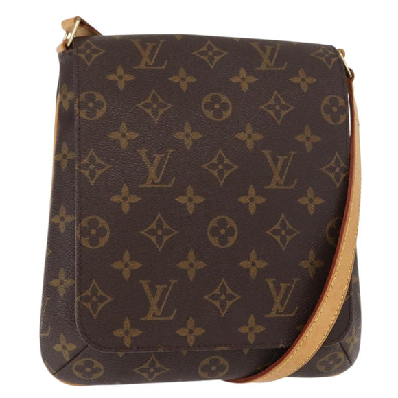 LOUIS VUITTON Monogram Musette Salsa Short Shoulder Bag M51258 LV Auth ka021