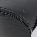 LOUIS VUITTON Epi Cluny Shoulder Bag Black M52252 LV Auth ka026-14
