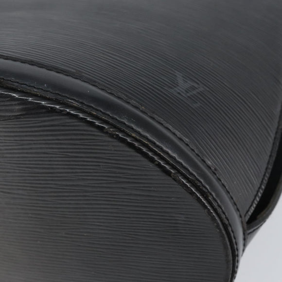 LOUIS VUITTON Epi Cluny Shoulder Bag Black M52252 LV Auth ka026
