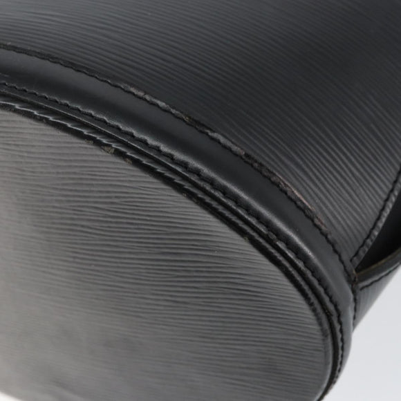 LOUIS VUITTON Epi Cluny Shoulder Bag Black M52252 LV Auth ka026