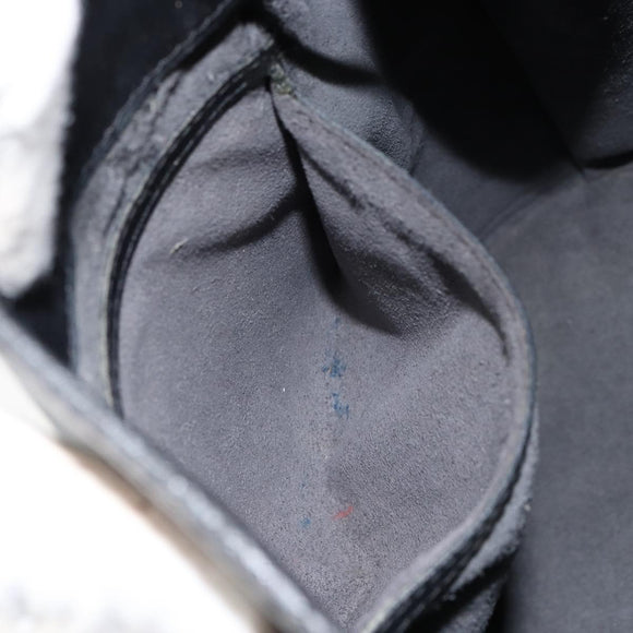 LOUIS VUITTON Epi Cluny Shoulder Bag Black M52252 LV Auth ka026