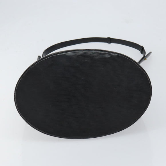 LOUIS VUITTON Epi Cluny Shoulder Bag Black M52252 LV Auth ka026