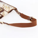 LOUIS VUITTON Monogram Charm Musette Shoulder Bag White M95158 LV Auth ka027-7