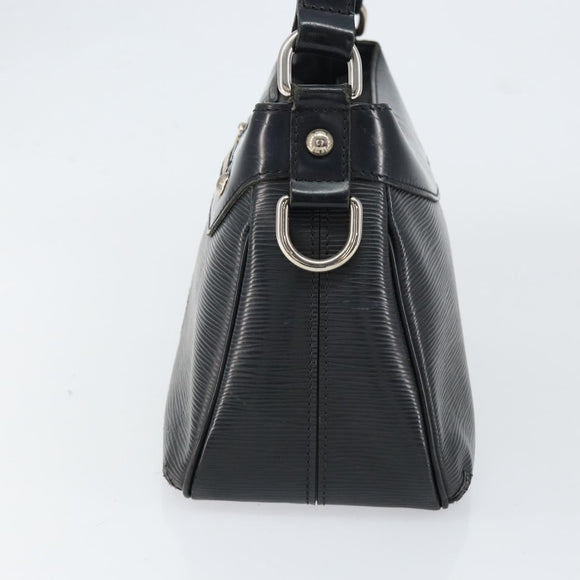 LOUIS VUITTON Epi Turen PM Shoulder Bag Black M59282 LV Auth ka028