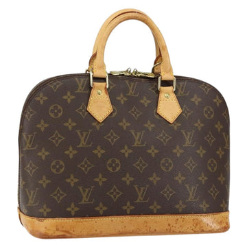 LOUIS VUITTON Monogram Alma Hand Bag M51130 LV Auth ka029