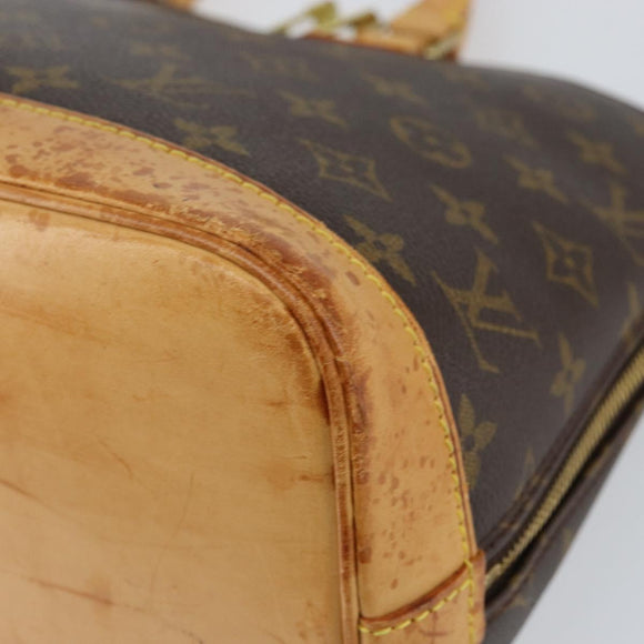 LOUIS VUITTON Monogram Alma Hand Bag M51130 LV Auth ka029