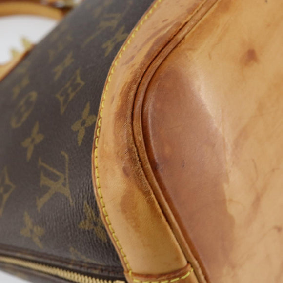 LOUIS VUITTON Monogram Alma Hand Bag M51130 LV Auth ka029