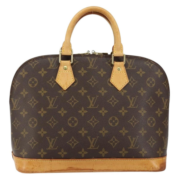 LOUIS VUITTON Monogram Alma Hand Bag M51130 LV Auth ka029