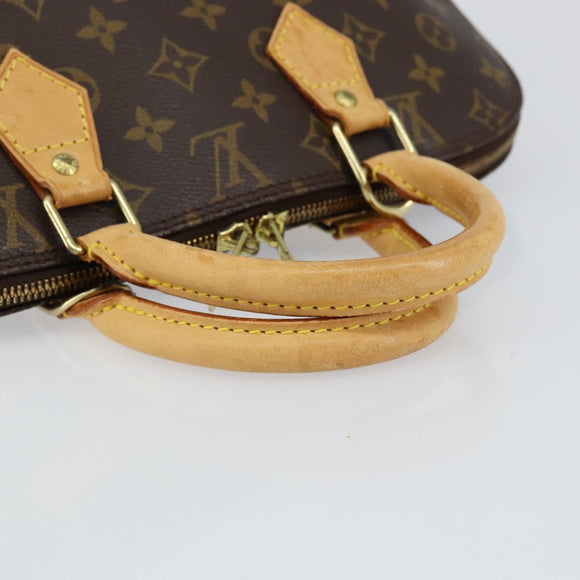 LOUIS VUITTON Monogram Alma Hand Bag M51130 LV Auth ka029