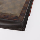 LOUIS VUITTON Damier Ebene Portello Shoulder Bag N45271 LV Auth ka033-9