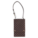 LOUIS VUITTON Damier Ebene Portello Shoulder Bag N45271 LV Auth ka033-13