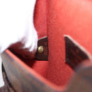 LOUIS VUITTON Damier Ebene Portello Shoulder Bag N45271 LV Auth ka033-12