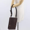 LOUIS VUITTON Damier Ebene Portello Shoulder Bag N45271 LV Auth ka033-22