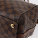 LOUIS VUITTON Damier Ebene Greenwich Hand Bag 2way N41337 LV Auth ka034-19