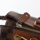 LOUIS VUITTON Damier Ebene Greenwich Hand Bag 2way N41337 LV Auth ka034-20