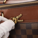 LOUIS VUITTON Damier Ebene Greenwich Hand Bag 2way N41337 LV Auth ka034-22