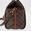 LOUIS VUITTON Damier Ebene Greenwich Hand Bag 2way N41337 LV Auth ka034-3