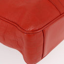 LOUIS VUITTON Damier Anfini Tadao PM 2Way Hand Bag Orange N41268 LV Auth ka035-16