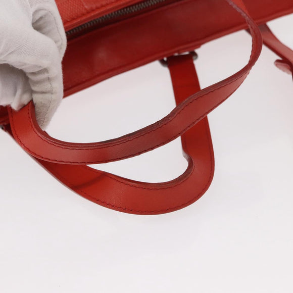 LOUIS VUITTON Damier Anfini Tadao PM 2Way Hand Bag Orange N41268 LV Auth ka035