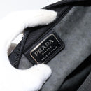 PRADA Shoulder Bag Nylon Black Silver Auth ka039-20