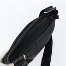 PRADA Shoulder Bag Nylon Black Silver Auth ka039-6