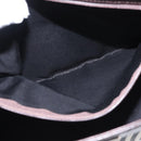 BURBERRY Nova Check Hand Bag Canvas Beige Silver Auth ka042-20