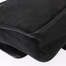 PRADA Shoulder Bag Nylon Black Silver Auth ka045-16
