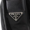 PRADA Shoulder Bag Nylon Black Silver Auth ka045-17