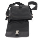 PRADA Shoulder Bag Nylon Black Silver Auth ka045-10