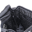 PRADA Shoulder Bag Nylon Black Silver Auth ka045-20