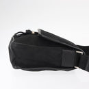PRADA Shoulder Bag Nylon Black Silver Auth ka045-3
