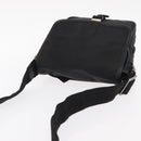 PRADA Shoulder Bag Nylon Black Silver Auth ka045-6