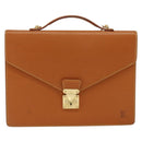 LOUIS VUITTON Epi Serviette Conseiller Zipangu Gold M54428 LV Auth ka051-13